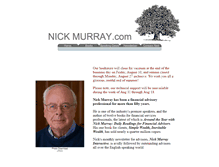 Tablet Screenshot of nickmurray.com